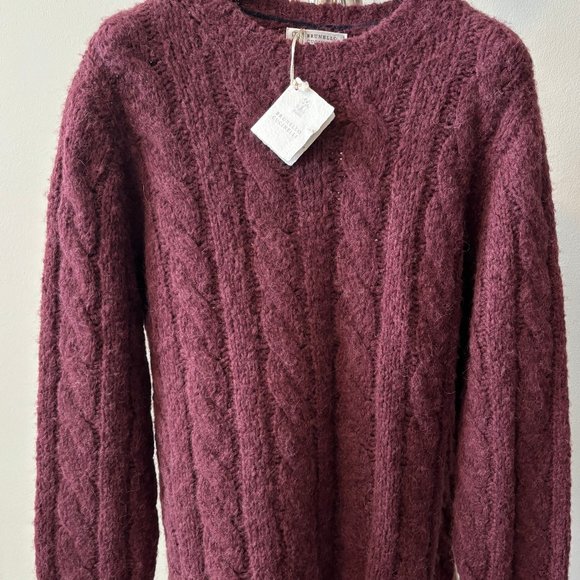 NWT Brunello Cucinelli Men’s Alpaca Sweater - Picture 1 of 8